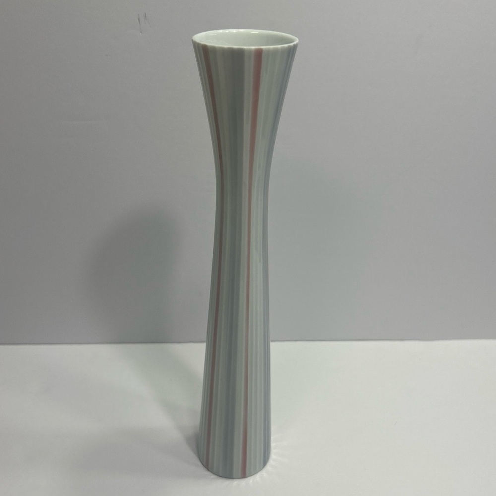 VTG Rosenthal Germany Faceted Striped Vase